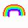 Pixelated Rainbow