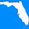 Plain Map of Florida