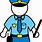 Police Officer Uniform Cartoon