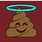 Poop Emoji with Halo