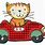 Poppy Cat Car