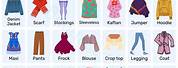 Popular Clothing Types