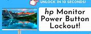 Power Button Lockout Display HP E190i