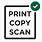 Print Copy Scan Icon