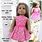 Printable American Girl Doll Dress Patterns