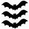 Printable Bats for Wall