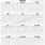 Printable One Page Yearly Calendar