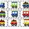 Printable Train Cut Outs
