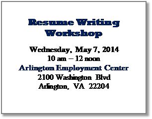 Download Professional Resume Writing Services In Fredericksburg Va
