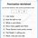 Punctuation Worksheets 3rd Grade Printable