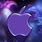 Purple Apple Background