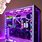 Purple Computer Tower