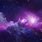 Purple Galaxy Desktop Background