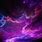 Purple Galaxy Space Wallpaper