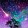 Purple Galaxy Tree