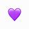 Purple Heart Emoji Aesthetic