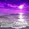 Purple Ocean Wallpaper