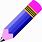 Purple Pencil Clip Art