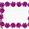 Purple Roses Borders and Frames