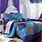 Purple and Turquoise Bedroom