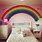 Rainbow Bedroom Wall