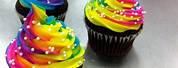 Rainbow Cupcake Cake Ideas