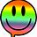 Rainbow Happy Emoji