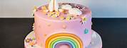 Rainbow Unicorn Party Cake