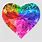 Real Rainbow Heart