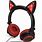 Red Cat Headphones