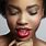 Red Lipstick for Dark Skin Women