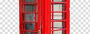 Red London Phone Booth Clip Art