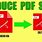 Reduce Size of PDF
