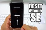 Reset Data iPhone SE 2020