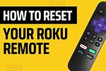 Reset Roku TV Remote