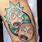 Rick and Morty Galaxy Tattoo