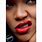 Rihanna Lip Bite