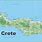Road Map Crete Greece
