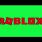 Roblox Logo Green screen