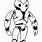 Robot Man Drawing