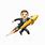 Rocket Man Emoji