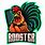 Rooster Logo Vector
