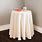Round Accent Table Tablecloth