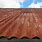 Rusted Metal Roofing