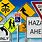 Safety Signs in the Road