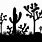 Saguaro Cactus Silhouette Clip Art