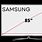 Samsung 85 Inch TV Dimensions