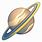 Saturn Emoji PNG
