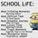 School Funny Minion
