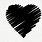 Scribbled Heart SVG